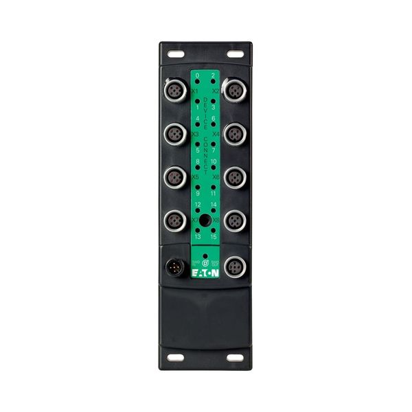 SWD Block module I/O module IP69K, 24 V DC, 16 parameterizable inputs/outputs with power supply, 8 M12 I/O sockets image 6