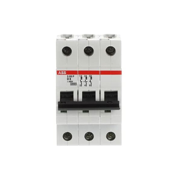 S203P-D8 Miniature Circuit Breaker - 3P - D - 8 A image 3