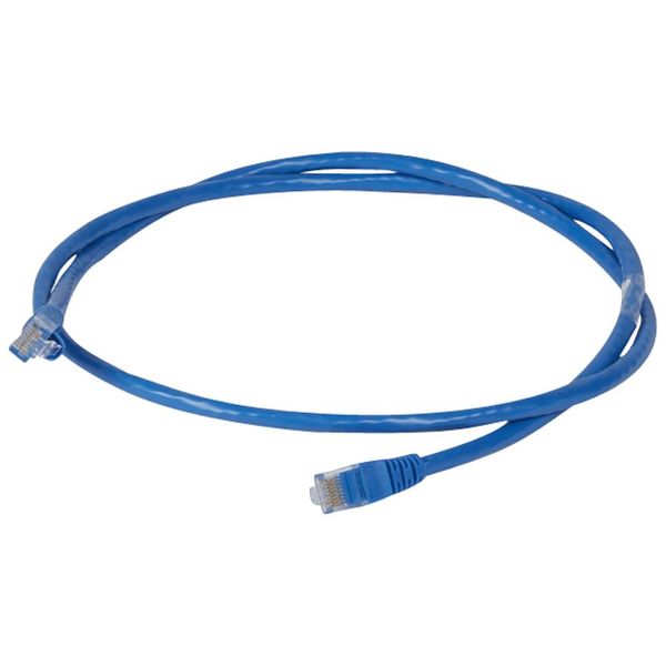 Patch cord RJ45 category 6 U/UTP unscreened PVC 1 meter image 2
