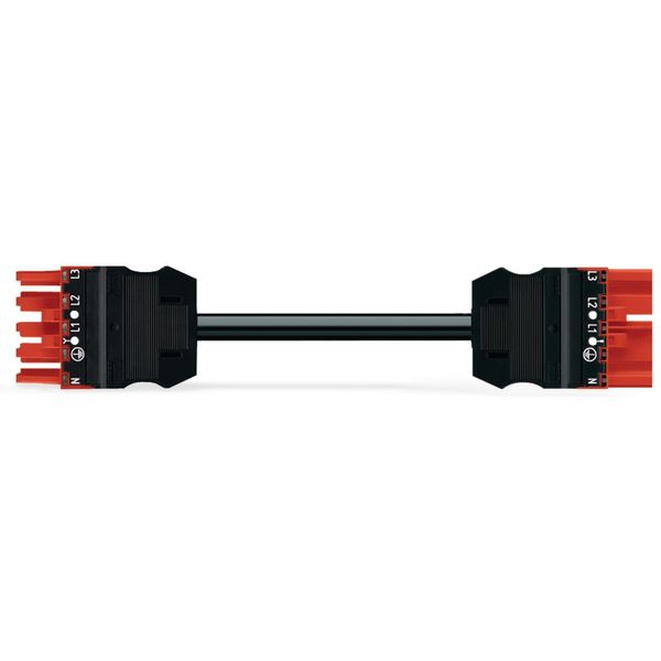 pre-assembled connecting cable Eca Plug/open-ended brown image 2