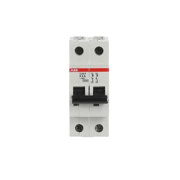 S202P-K8 Miniature Circuit Breaker - 2P - K - 8 A image 4