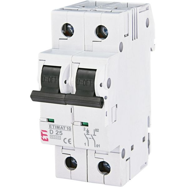 Miniature circuit breaker, ETIMAT 10 1p+N D25 image 1