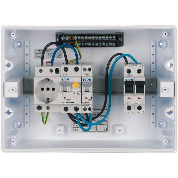 PV DBO 1-phase, 1x RCBO 1x MCB 1x HS 1x socket image 11