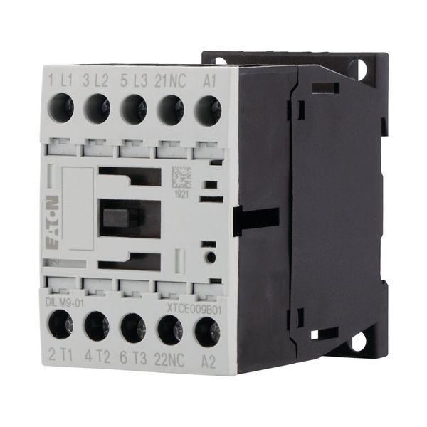 Contactor, 3 pole, 380 V 400 V 4 kW, 1 NC, 240 V 50 Hz, AC operation, Screw terminals image 9