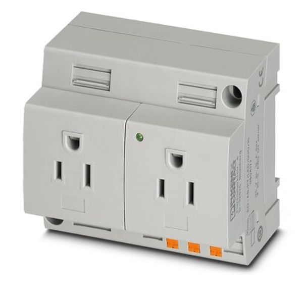 EO-AB/PT/LED/DUO/15 - Double socket image 1