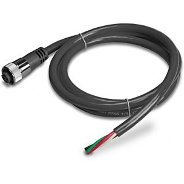 MB-Power-cable, IP67, 4 m, 4 pole, Prefabricated with 7/8z plug and 7/8z socket image 4