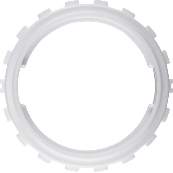 Fixing clamping ring, Integro module inserts, polar white matt image 1
