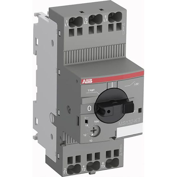 MS132-1.6KT Circuit Breaker for Primary Transformer Protection 1.0 ... 1.6 A image 1