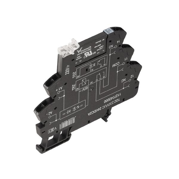 Solid-state relay, 24…230 V UC ±10 %, Rectifier 3... 48 V DC, 100 mA,  image 2