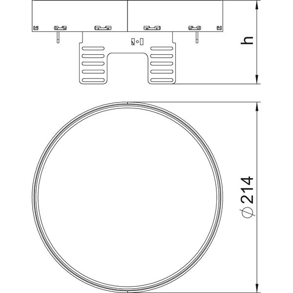 RKRN2UZD3R4MS25 Round cassette blank ¨215mm image 2