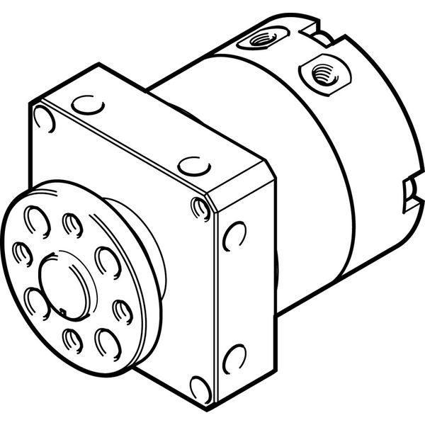 DSM-T-6-90-P-FW Rotary actuator image 1