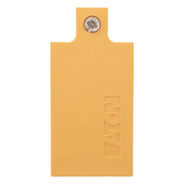 Screw-on cover, insulated material, yellow image 14