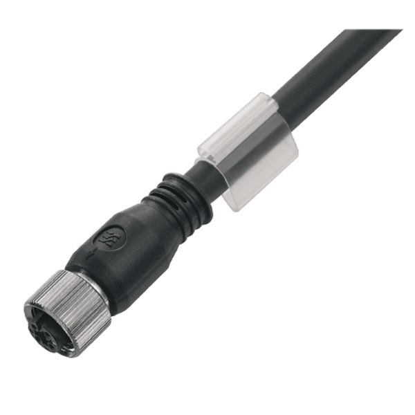 Sensor-actuator Cable (assembled), One end without connector, M12, Num image 1