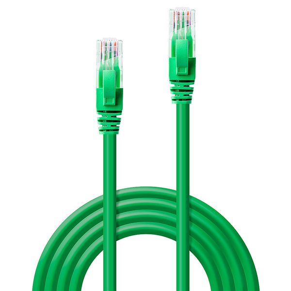 0.5m Cat.6 U/UTP Network Cable, Green RJ45, M/M, 250MHz, Copper image 2