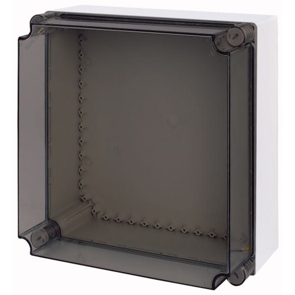 Insulated enclosure, smooth sides, HxWxD=375x375x225mm, NA type image 1
