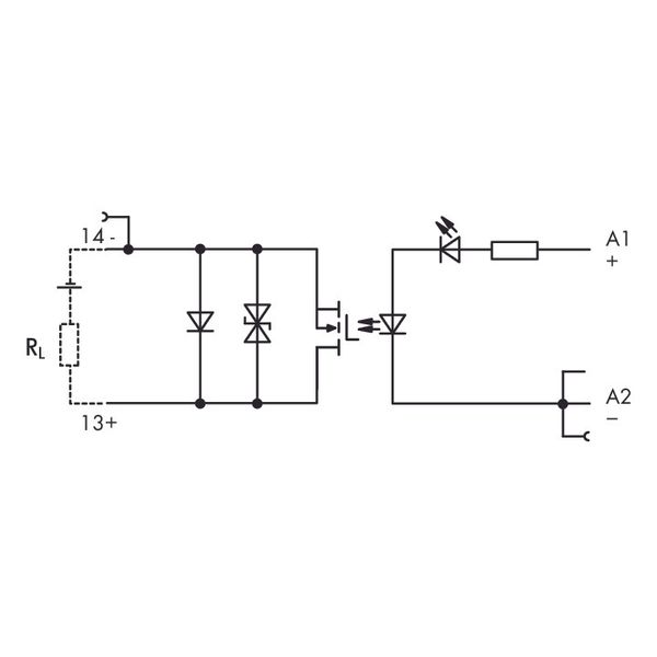 859-740 Optocoupler module; Nominal input voltage: 24 VDC; Output voltage range: 3 … 30 VDC image 6