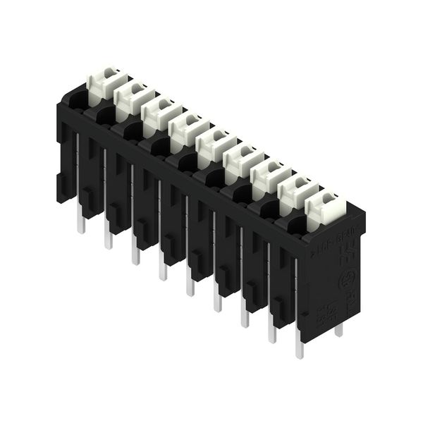 PCB terminal, 3.81 mm, Number of poles: 9, Conductor outlet direction: image 2