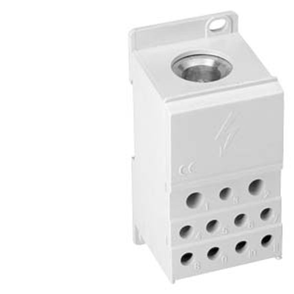 Distribution block 1-pole, 400 A, 6... image 1