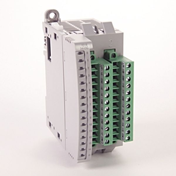 I/O Module, Micro800, 16 Point, 12/24VDC Source, Transistor Output image 1