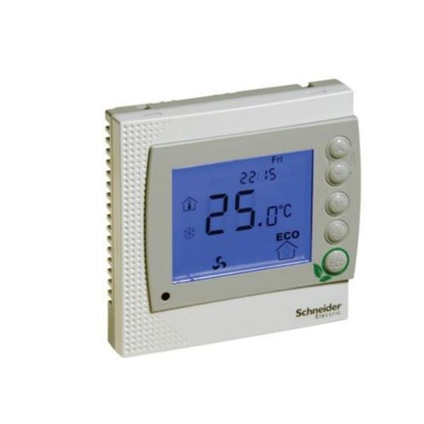TC300 Series digital fan coil thermostat, deluxe, 2-pipe systems, Modbus image 1