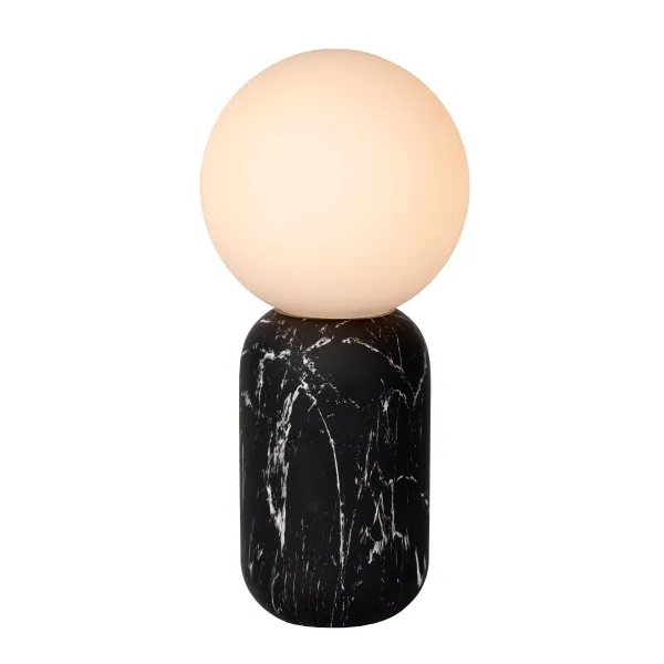 Lucide MARBOL - Table lamp - Ø 15 cm - 1xE27 - Black image 1