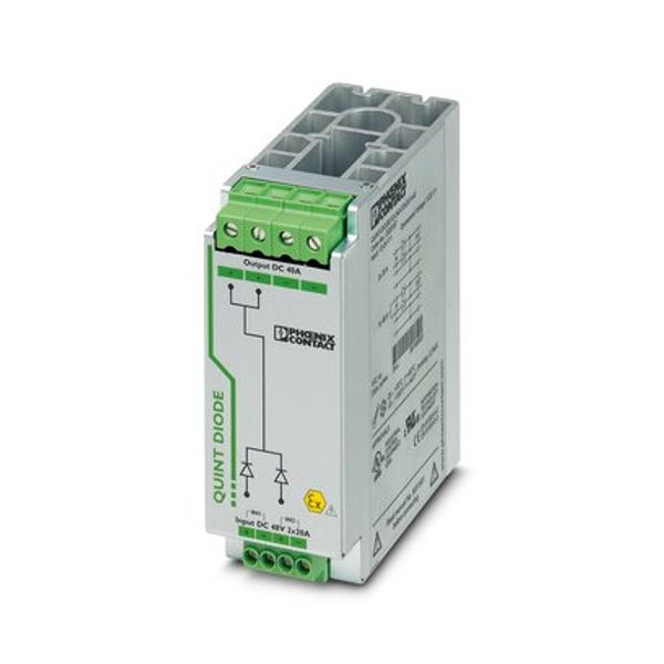 QUINT-DIODE/48DC/2X20/1X40 - Redundancy module image 1