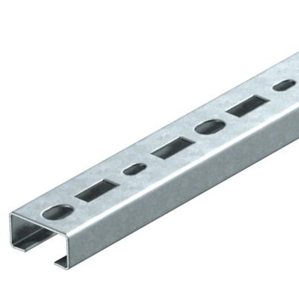 CMS3518P0500FS Profile rail perforated, slot 17mm 500x35x18 image 1