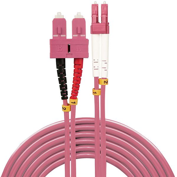 Fibre Optic Cable LC/SC OM4, 2m 50/125µm, Multimode image 2