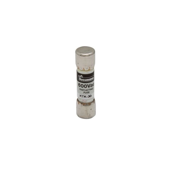 Fuse-link, low voltage, 2.5 A, AC 600 V, 10 x 38 mm, supplemental, UL, CSA, fast-acting image 11
