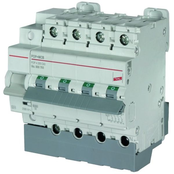 Surge protective devices for circuit breakers   4-pole C63 A image 1