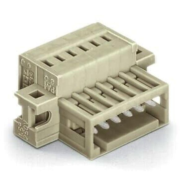 734-303/019-000 1-conductor male connector; CAGE CLAMP®; 1.5 mm² image 1