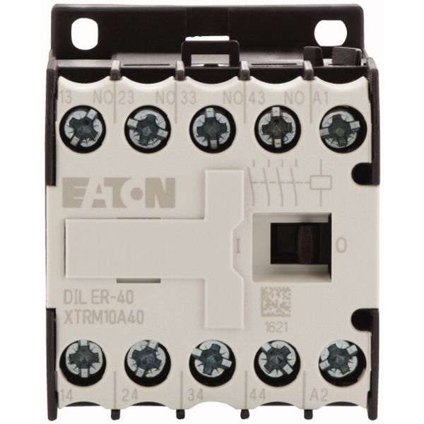 Contactor relay, 230 V 50 Hz, 240 V 60 Hz, N/O = Normally open: 4 N/O, Screw terminals, AC operation image 2