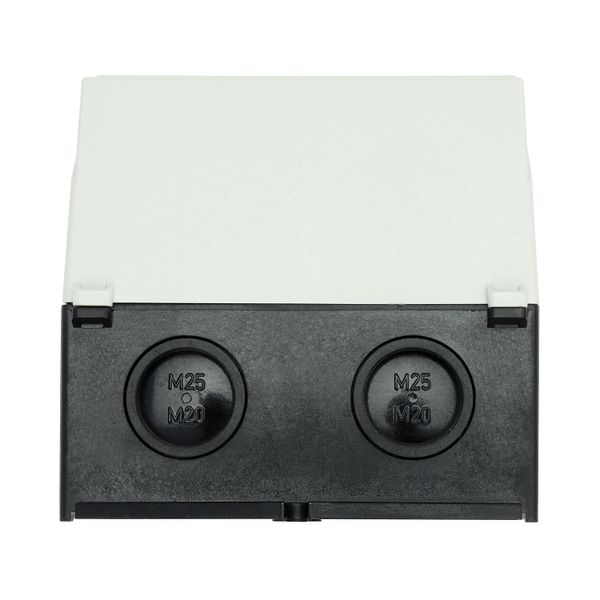 Insulated enclosure CI-K2H, H x W x D = 181 x 100 x 80 mm, for T0-2, hard knockout version, with mounting plate screen image 15