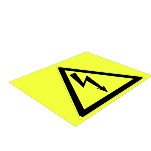 Device marking, Self-adhesive, 200 mm, Printed characters: Symbols, Li image 2