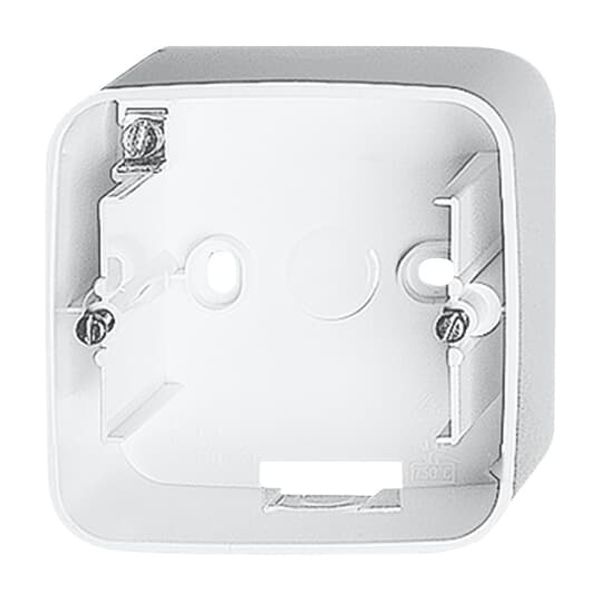 1702-24G Cover Frames Surface-mounted, dry Studio white image 4