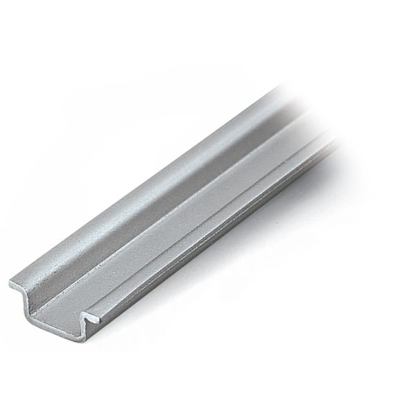 Aluminum carrier rail 15 x 5.5 mm 1 mm thick silver-colored image 3