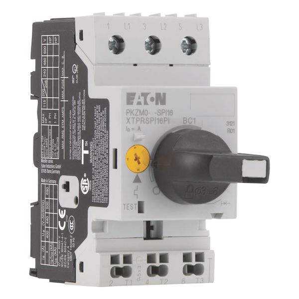 Motor-protective circuit-breaker, 0.06 kW, 0.16 - 0.25 A, Feed-side screw terminals/output-side push-in terminals image 13