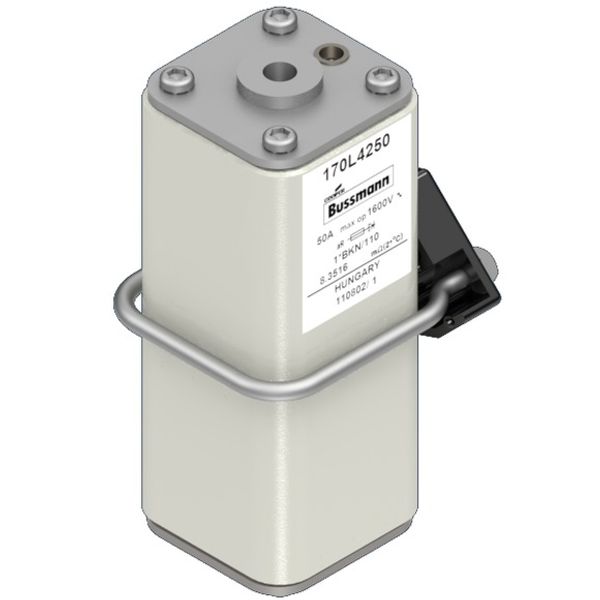 Fuse-link, high speed, 250 A, AC 660 V, size 00, 30 x 51 x 98 mm, aR, DIN, IEC, single indicator image 3