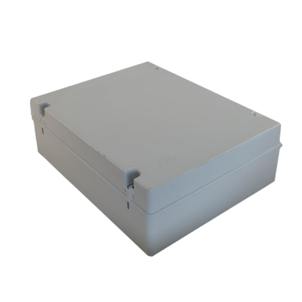 Smouth Watertight Junction Box (Screw-on Lid) GREY 380X300 IP65 THORGEON image 1