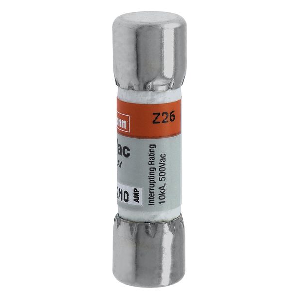 Fuse-link, LV, 3.2 A, AC 500 V, 10 x 38 mm, 13⁄32 x 1-1⁄2 inch, supplemental, UL, time-delay image 50
