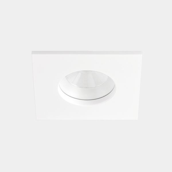 Downlight Play IP65 Square Fixed Emergency 11.9W LED warm-white 2700K CRI 90 34.1º ON-OFF White IP65 960lm image 1