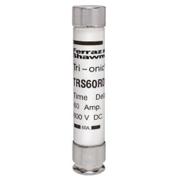 Fuse TRS-RDC - Class RK5 - Time-Delay 600VDC 60A Ferrule image 1