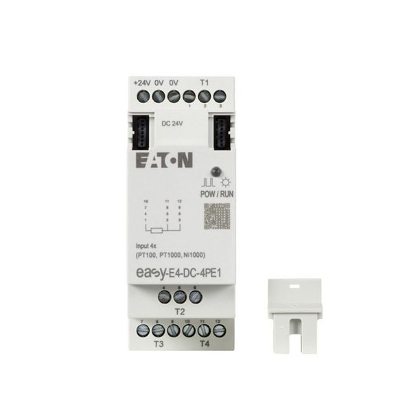 I/O expansion, For use with easyE4, 24 V DC, Inputs expansion (number) analog: 4, screw terminal image 17