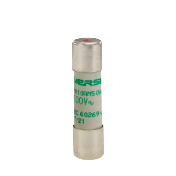 Cylindrical fuse-link aM 10x38 IEC 500VAC 1A With Visual Indicator image 2