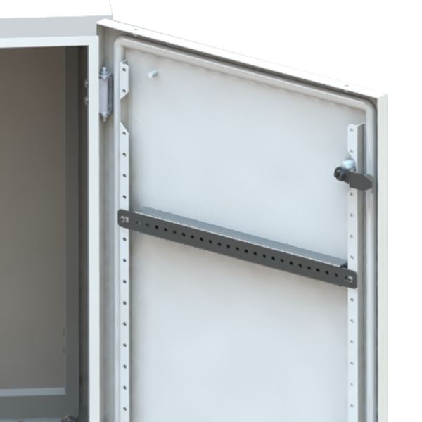 Door-mounting profile for 400 mm wide enclosures (PU=1 pc.) image 1