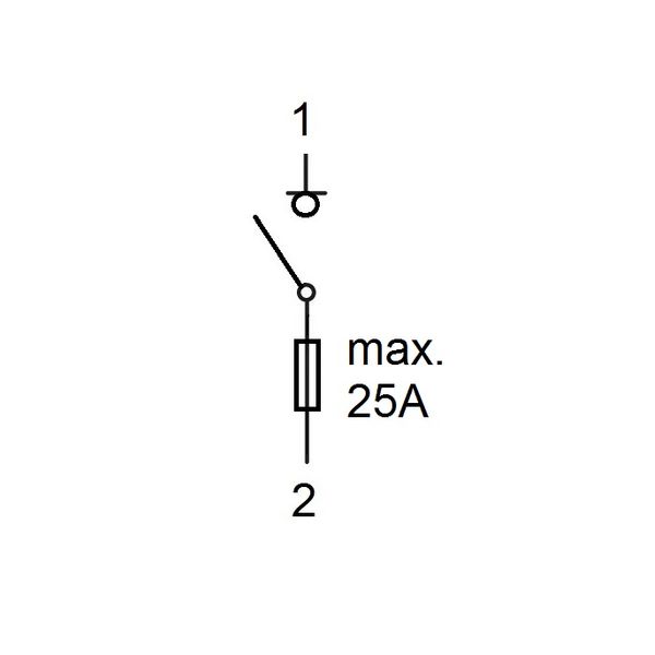 Switch-disconnector D02, series ARROW S, 1-pole, 25A image 1