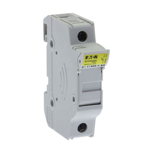 Fuse-holder, LV, 32 A, DC 1000 V, 10 x 38 mm, gPV, 1P, UL, IEC, DIN rail mount image 32