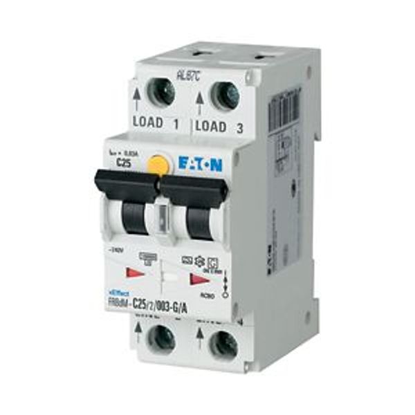 Electronic RCD/MCB combination, 10 A, 100 mA, MCB trip characteristic: D, 2p, RCD trip characteristic: A image 7