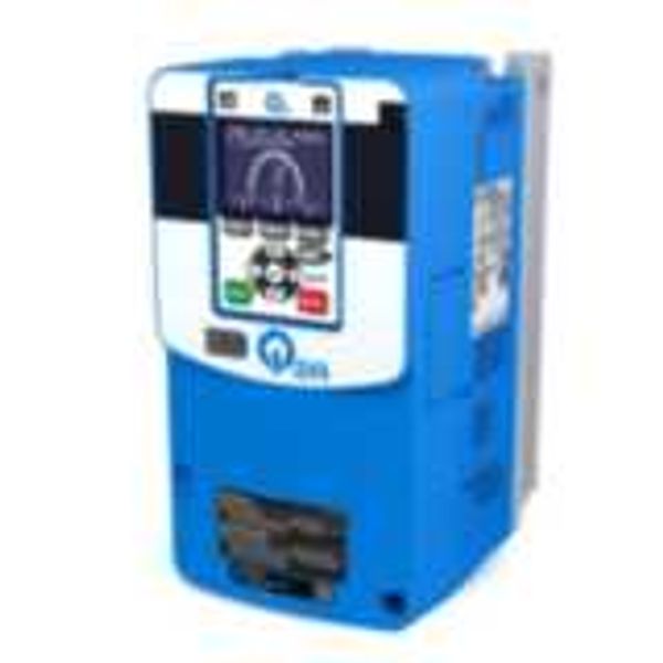 Inverter Q2A, 400 V, ND: 74.9 A / 37 kW, HD: 60 A / 30 kW, IP20, max. image 1