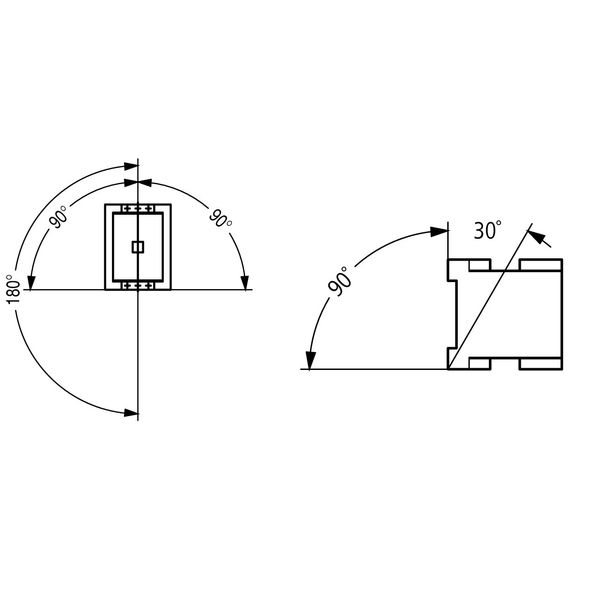 4-pole contactor, 32A/AC-1, coil 230VAC + 1 NC image 2